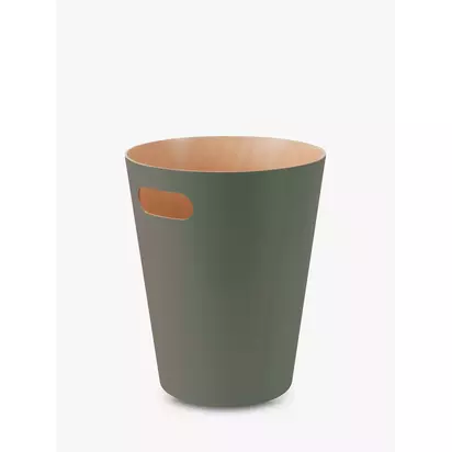 Umbra Woodrow Waste Paper Bin Spruce | H28 x Dia.23cm