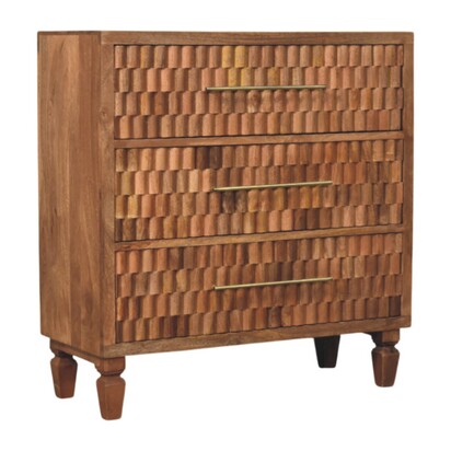 Cadiz Carved Storage Chest