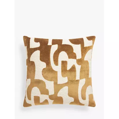 John Lewis Redoma Cushion Caramel | L50 x W50cm