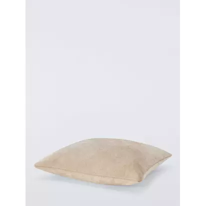 John Lewis Chenille Cushion Natural | 50 x 50cm