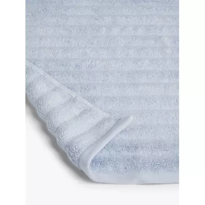 John Lewis Luxury Spa Towels containing TENCEL™ Modal Pale Pacific | H135 x W70cm