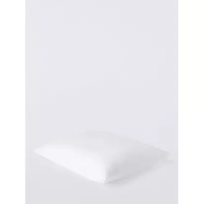 John Lewis Microfibre Cushion Pad White | H55 x W55 x D20cm