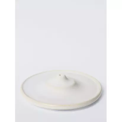 John Lewis Ceramic Incense Stick Holder, Natural Natural | 2.6 x 10 x 10 cm