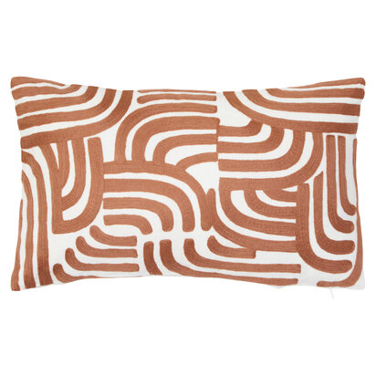 Bosie Ozella Natural and Terracotta Cushion