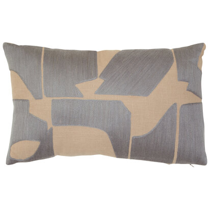 Bosie Ozella Natural And Grey Cushion