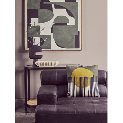 Bosie Ozella Green And White Cushion