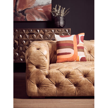 Bosie Ozella Multi Coloured Square Cushion