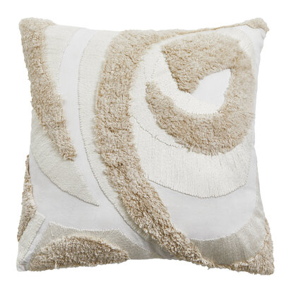 Bosie Ozella Cream Textured Cushion