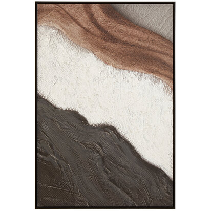 Norowden Earthy Tones Textured Wall Art