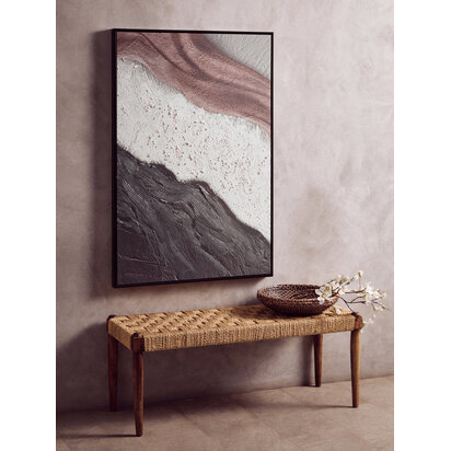 Norowden Earthy Tones Textured Wall Art