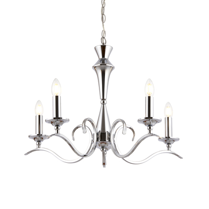 Belvale 5lt pendant Pendant light Chrome plate