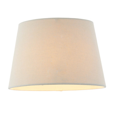 Sorrell 26cm Shade light Ivory linen mix fabric