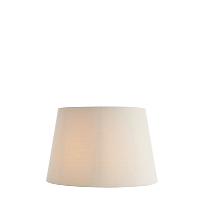 Sorrell 40cm Shade light Ivory linen mix fabric