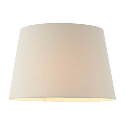 Sorrell 40cm Shade light Ivory linen mix fabric