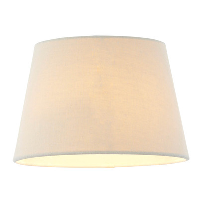 Sorrell 20cm Shade light Ivory linen mix fabric