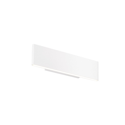 Greenwich wall Wall light Textured matt white