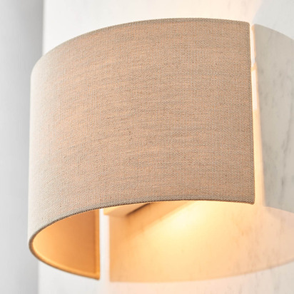 Briarwick Wall Wall light Natural linen