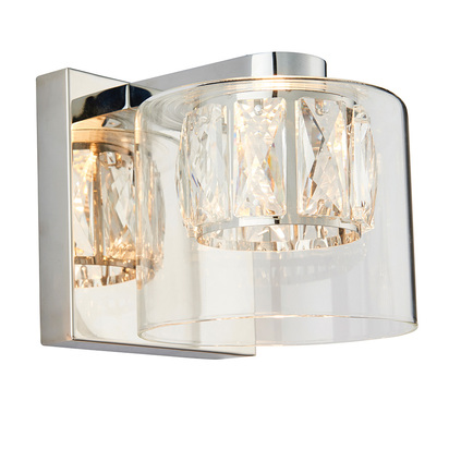 Carhurst Wall Wall light Chrome plate & clear glass