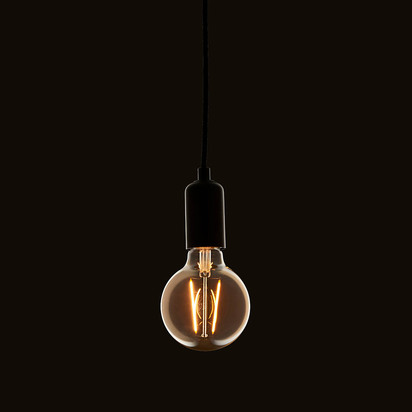 Aftonham 95mm dia Accessory light Amber glass