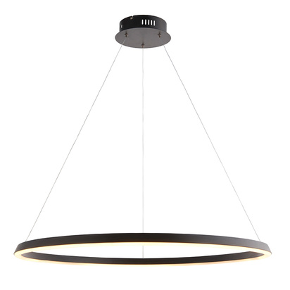 Burview Pendant Pendant light Matt black & white silicone