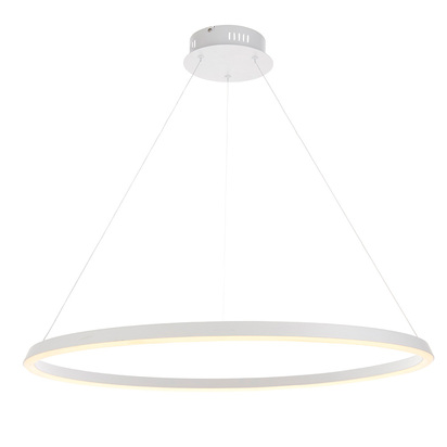 Burview Pendant Pendant light Matt white paint & white silicone