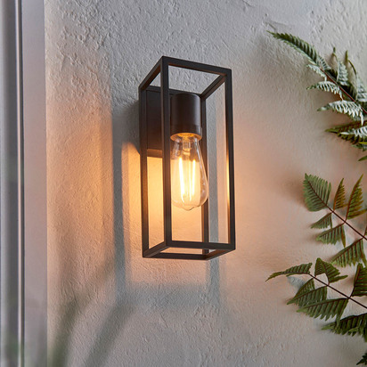 Avonbourne Wall Wall light Textured black