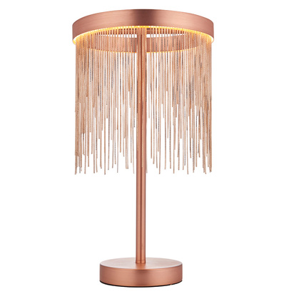 Chalmere Table Table light Brushed copper plate & copper