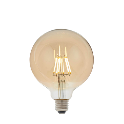 Aftonham 125mm dia Accessory light Amber glass