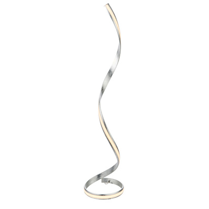 Bramley Floor Floor light Silver leaf & white acrylic