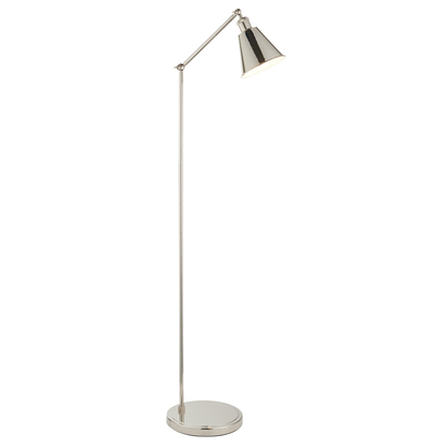 Alderdale Task floor Floor light Bright nickel plate