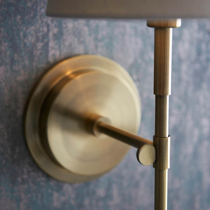 Brockhurst Wall Fitting Wall light Antique brass plate