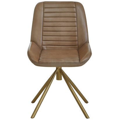 Buffalo Grey Leather Chair