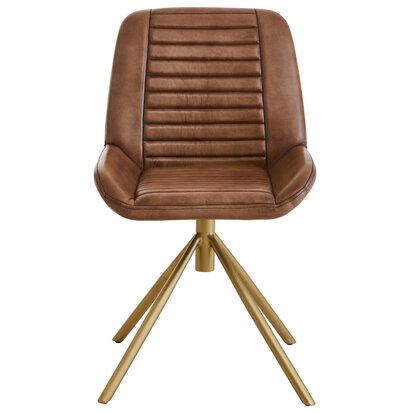 Buffalo Brown Leather Chair
