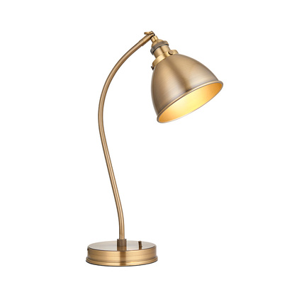 Ashbrook Task table Table light Antique brass plate