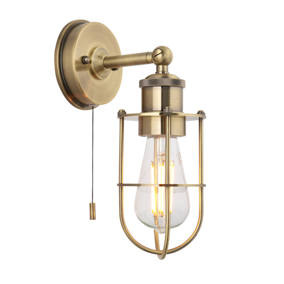 Westbury Wall Wall light Antique brass plate