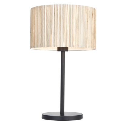Brackenwick Table Table light Natural seagrass & matt black