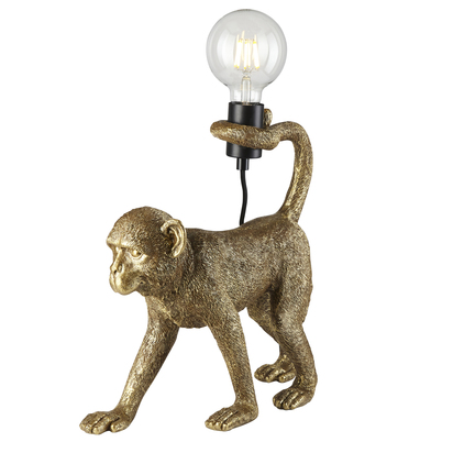 Northcote Table Table light Vintage gold paint & matt black
