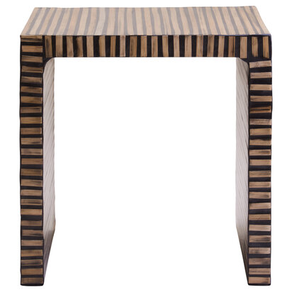 Bambusa Bamboo Inlay Side Table
