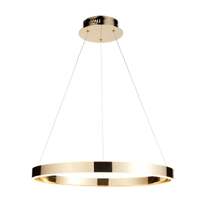 Ashmont Ring pendant Pendant light French gold finish & frosted acrylic