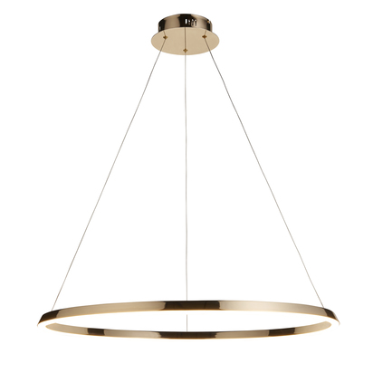 Burview Pendant Pendant light French gold finish & white silicone