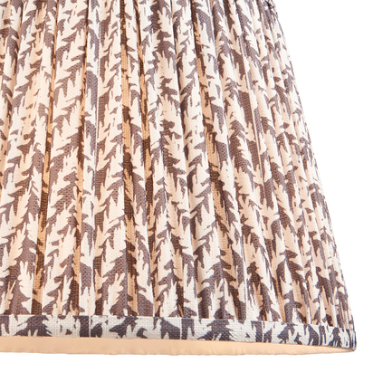 Blytheworth 35cm Tapered Shade Shade light Pearl grey fabric