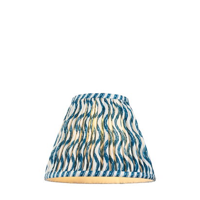 Brockgate 25cm Tapered Shade Shade light Marlin blue fabric