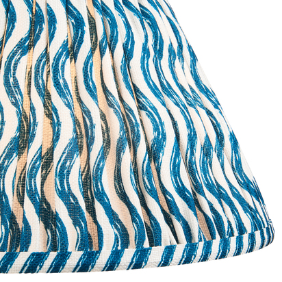 Brockgate 30cm Tapered Shade Shade light Marlin blue fabric