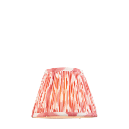 Beechgate 20cm Tapered Shade Shade light Coral pink fabric