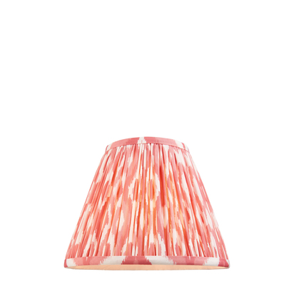 Beechgate 25cm Tapered Shade Shade light Coral pink fabric