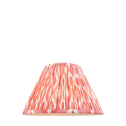 Beechgate 30cm Tapered Shade Shade light Coral pink fabric