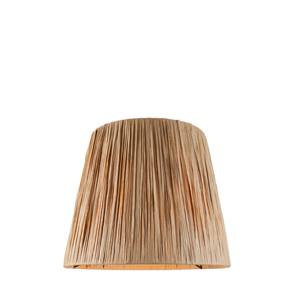 Brockwell 32cm Tapered Shade Shade light Natural raffia