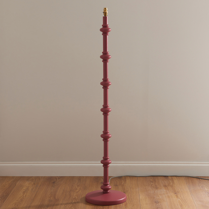 Orford Floor Base Floor light Satin pink clay paint