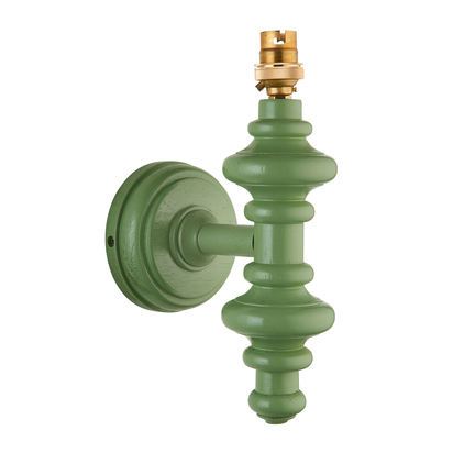 Orford Wall Fitting Wall light Satin Cotswold green paint
