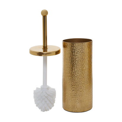 Allegra Gold Finish Toilet Brush.